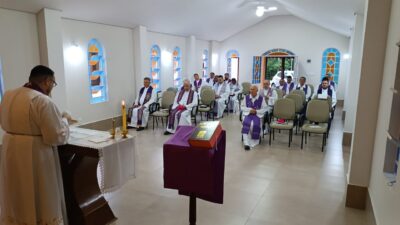 Clero Diocesano se reúne em Guararema para retiro anual